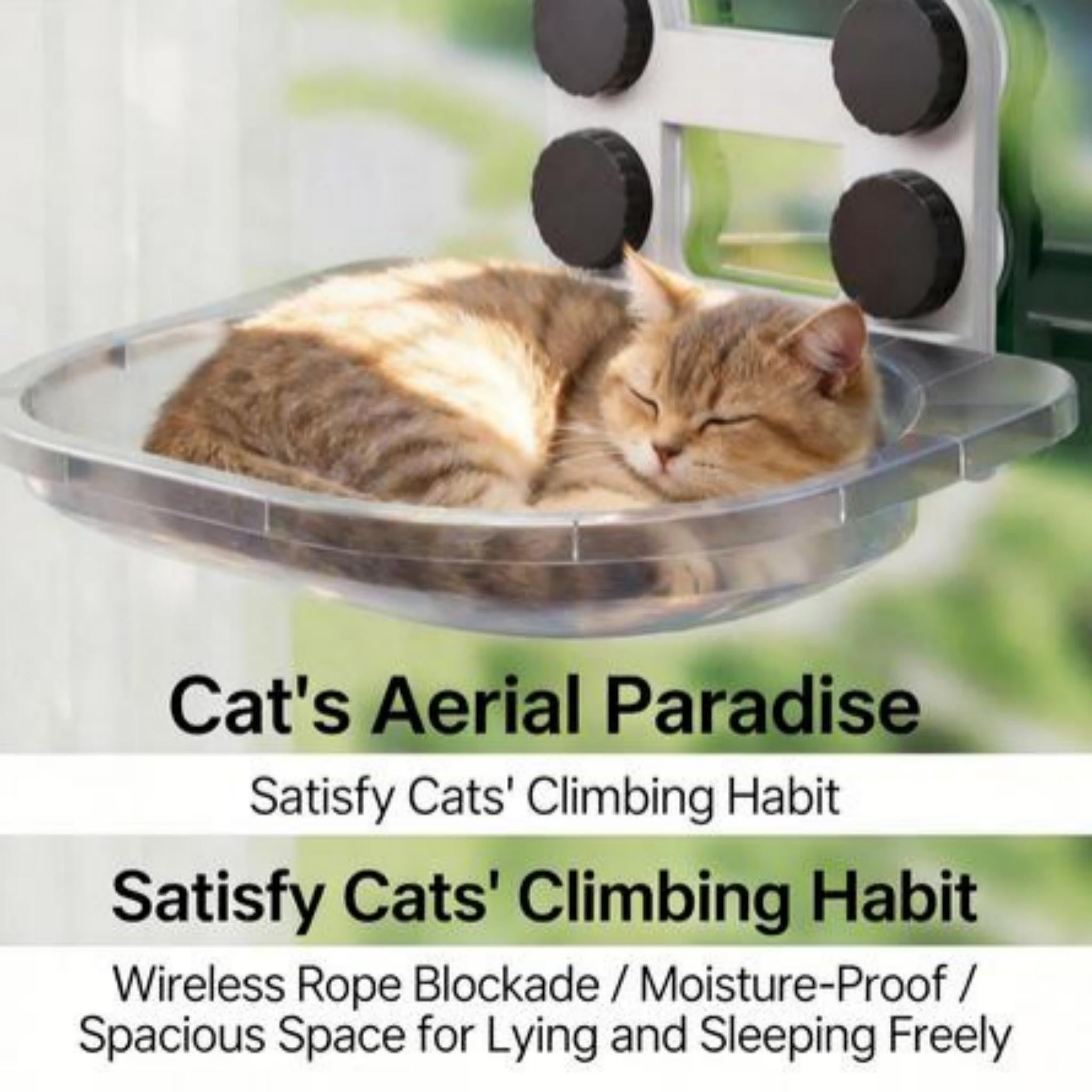 Cozy Window Cat Hammock – Space-Saving & Comfortable