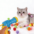 Interactive Cat Toy Launcher Gun – Funny Self Play Cat Toy | Pet Supplies