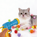 Interactive Cat Toy Launcher Gun – Funny Self Play Cat Toy | Pet Supplies