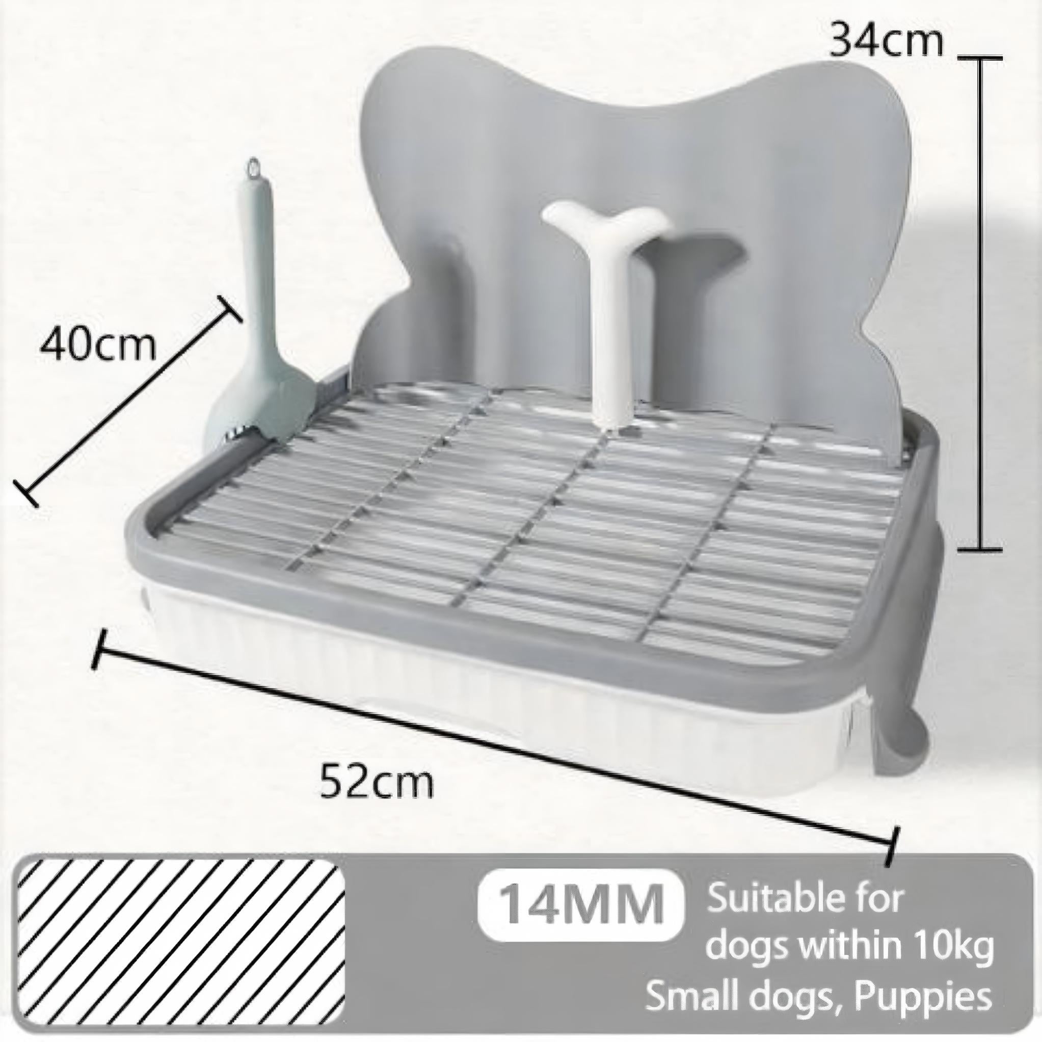 Large Dog Toilet Tray with Drawer Design for Indoor Potty Training