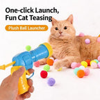 Interactive Cat Toy Launcher Gun – Funny Self Play Cat Toy | Pet Supplies