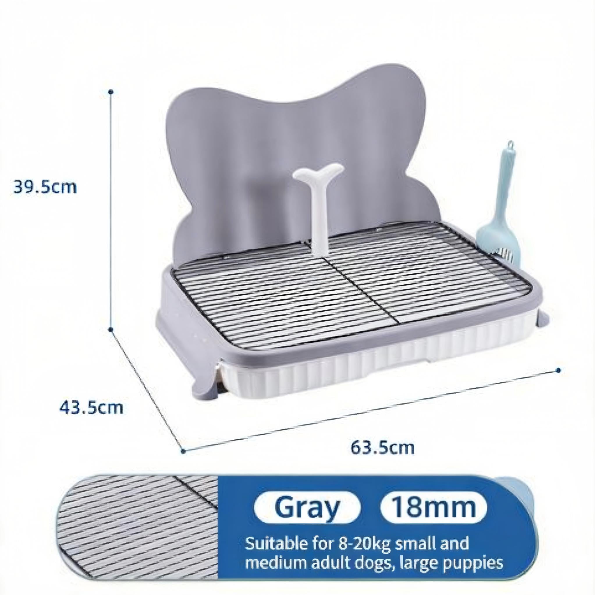 Large Dog Toilet Tray with Drawer Design for Indoor Potty Training