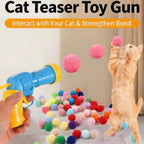 Interactive Cat Toy Launcher Gun – Funny Self Play Cat Toy | Pet Supplies