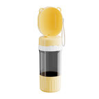Portable 2 in 1 Pet Water and Food Bottle | Travel Cup for Dogs & Cats