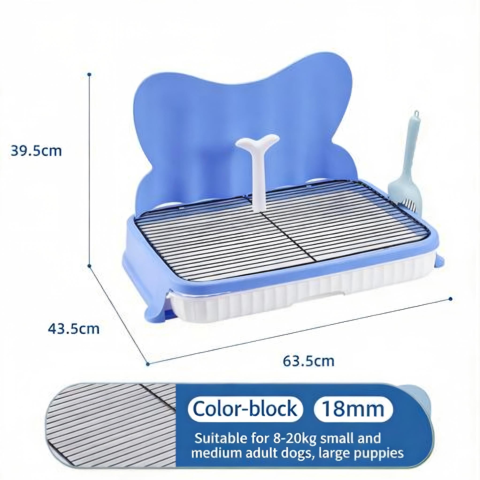 Large Dog Toilet Tray with Drawer Design for Indoor Potty Training
