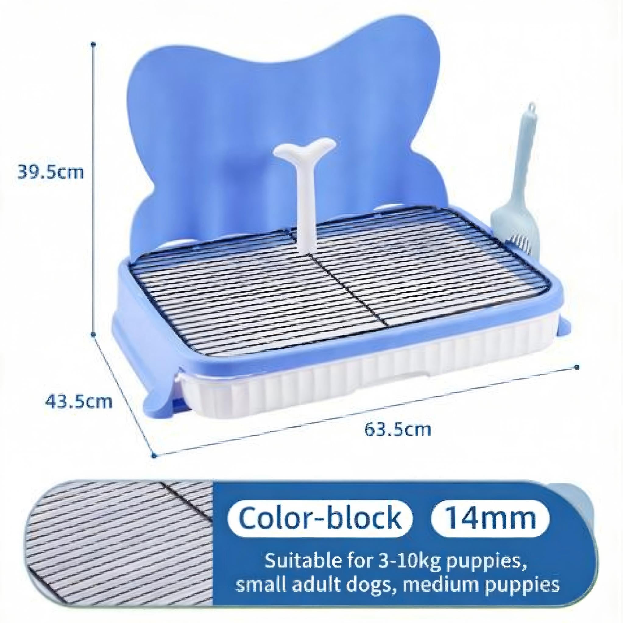 Large Dog Toilet Tray with Drawer Design for Indoor Potty Training